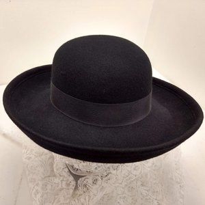 Wool fashion designer hat